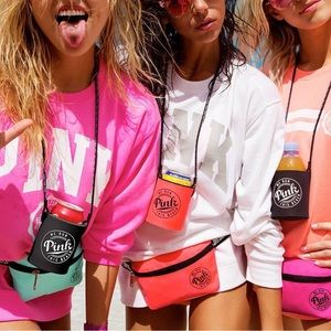 PINK Victoria's Secret Bundle: 2 Fanny Packs & a Koosie